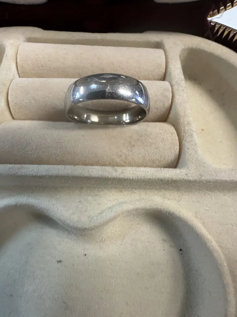 Silver Toned Ring Image 1++