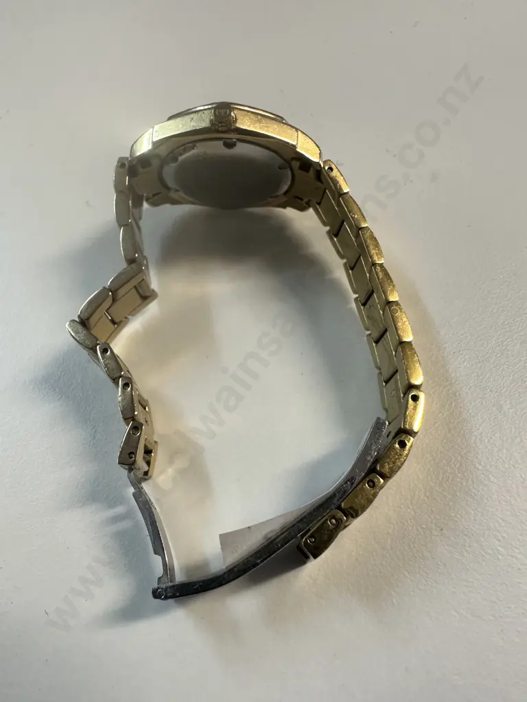 Michael Hill Watch Gold  Tone Shimmering Mother Of Pearl Dial & Sparkling Diamond Accented Bezel Image 1++