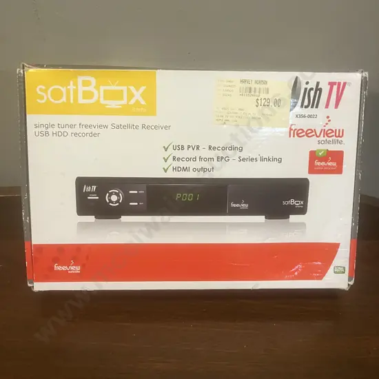 SatBox S7070r Dish TV Single Tuner Freeview Satellite Receiver USB HDD Recorder