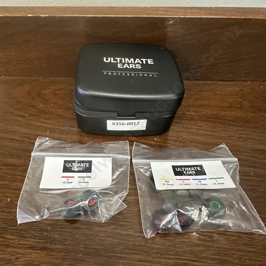 Ultimate Ears Box & Contents