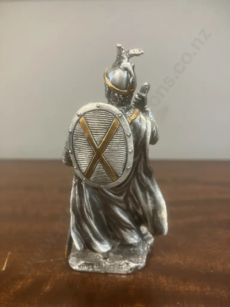 Veronese Pewter Sir William Wallace Collectible Figurine (Scotland's Greatest Heroes Collection) 1970s. H9.5cm Image 1++