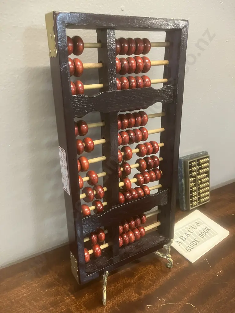Pair of Abacus & Abacus Guide Book Image 1++