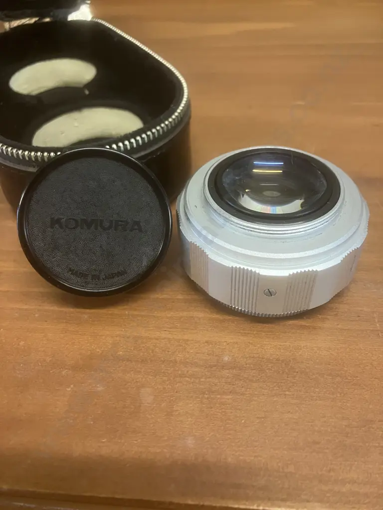 2X Rangefinder Coupled Teleconverter Lens for Leica M39 Screw Mount Cameras by Sankyo Kohki Komura - Japan Image 1++