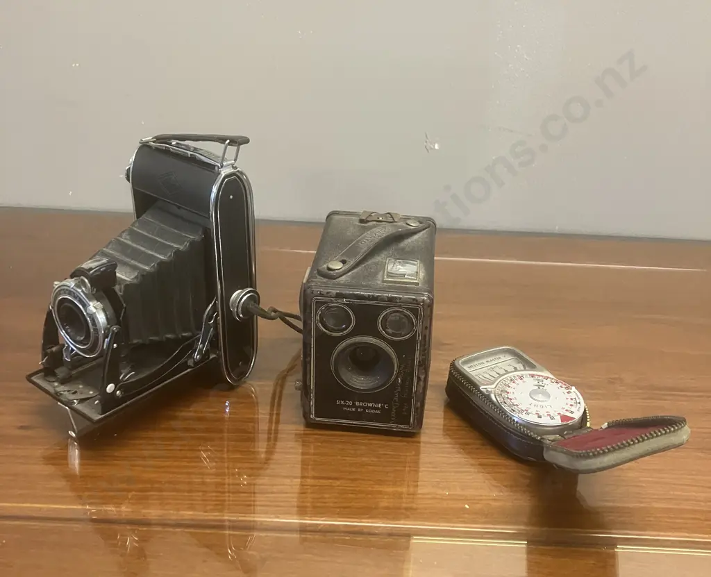 Agfa Billy Record 7.7 6x9 120 Film Folding Camera - Agfa Anastigmat Jgestar 1:7.7. 1933 - 1942 Germany Image 1++