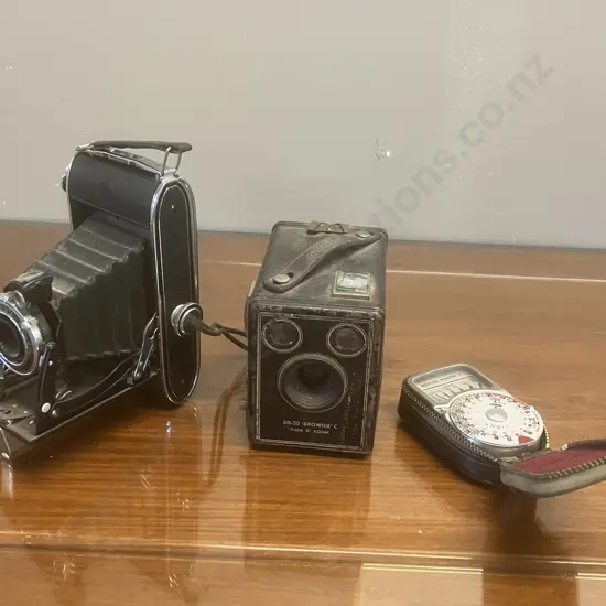 Agfa Billy Record 7.7 6x9 120 Film Folding Camera - Agfa Anastigmat Jgestar 1:7.7. 1933 - 1942 Germany