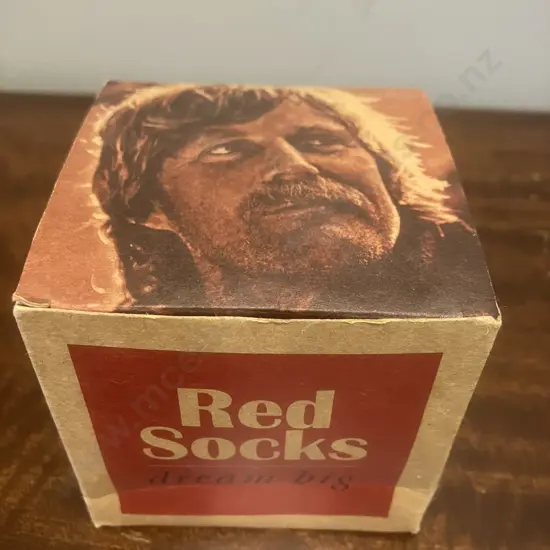 Rare Collectable Sir Peter Blake Commemorative Red Socks In Original Box - 2015