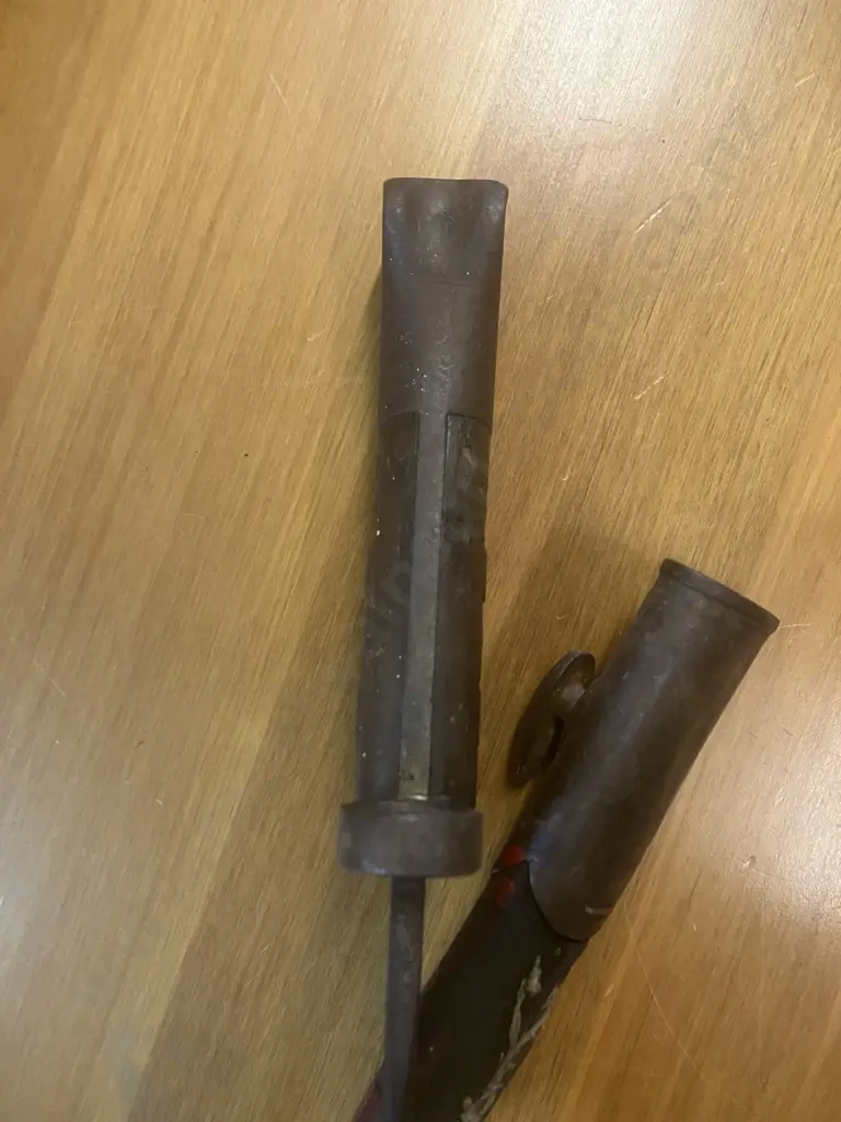 British Pattern 1888 Mk1 Type II Lee Metford Bayonet With Leather Scabbard Image 1++