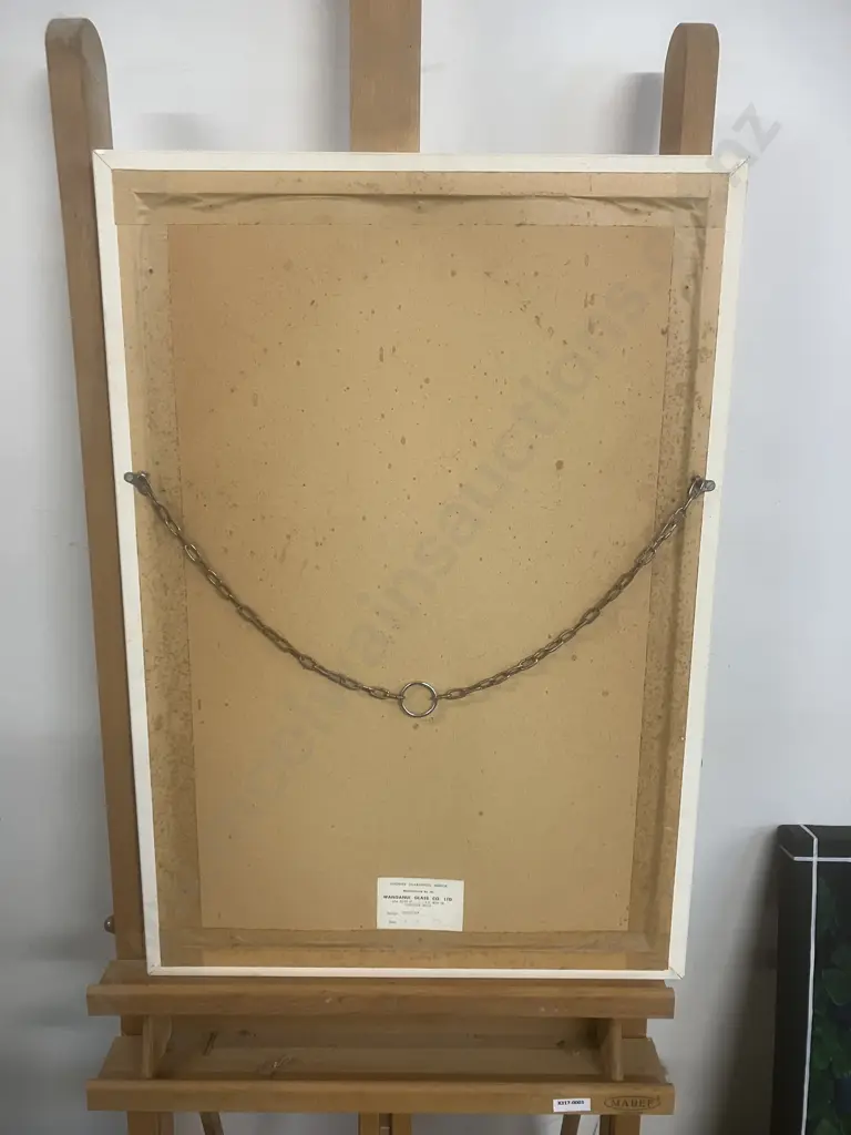 Vintage Wanganui Glass Co 'Dorothy' Wall Mirror 67 x 47cm With a 50 x 39cm Rimu Framed Wall Mirror Image 1++