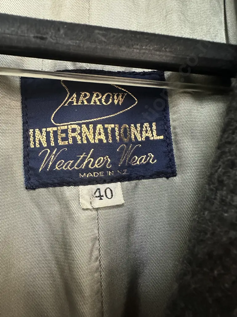 Arrow International Weather Wear Jacket New Zealand Made Size 40 Image 1++