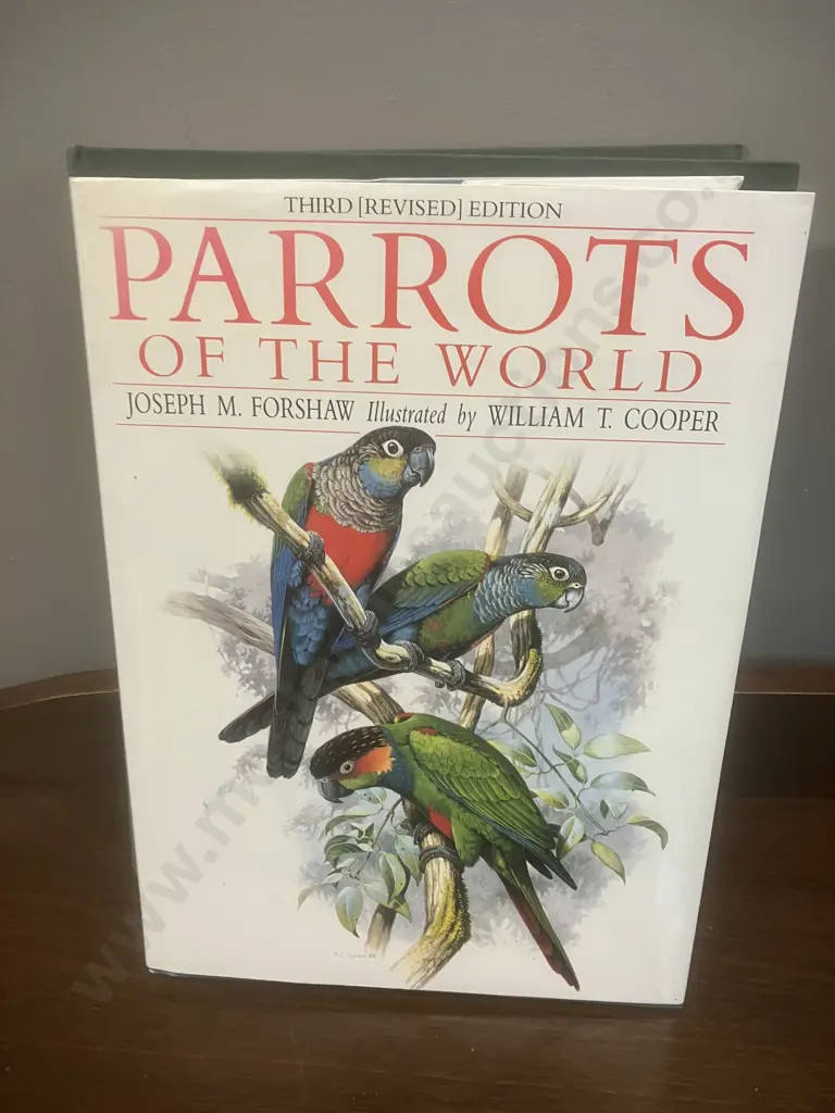 Parrots Of The World 3rd Revised Edition 1989 & Australian Parrots 1968 - JM Forshaw Image 1++
