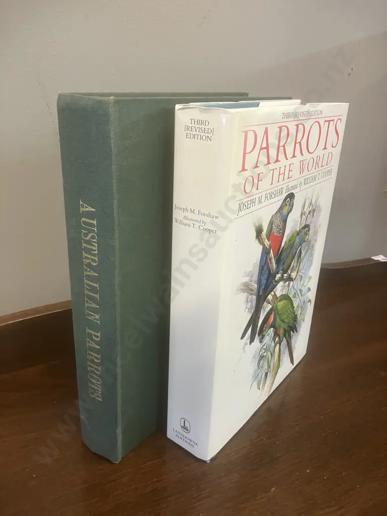 Parrots Of The World 3rd Revised Edition 1989 & Australian Parrots 1968 - JM Forshaw Image 1++