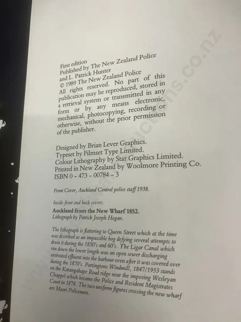 A Policeman's Paradise 1918-1945 by Graeme Dunstall Volume Four First Edition Hardback Image 1++