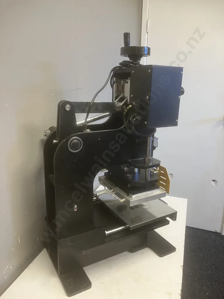 ZY-180 Manual Hot Gold Foil Stamp Thermal Embossing Press Machine for Leather Clothes Wood, 1500W Image 1++