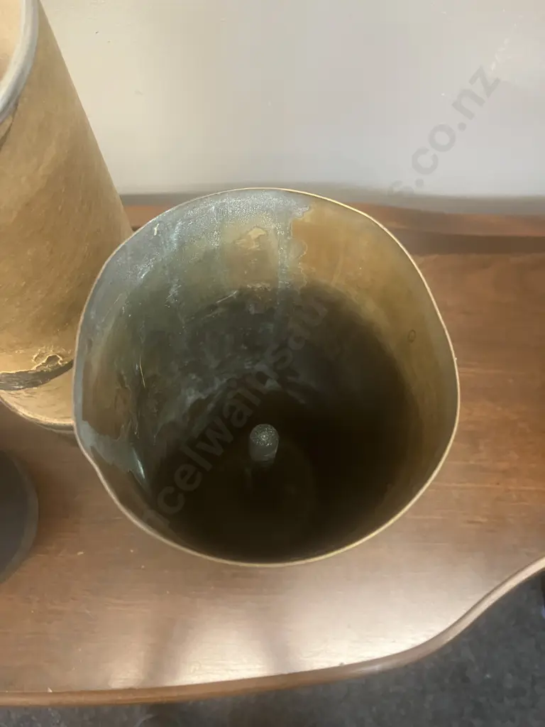 105mm M14 Brass Cartridge Case (37 x 12cm) With Cardboard Storage Tube Image 1++