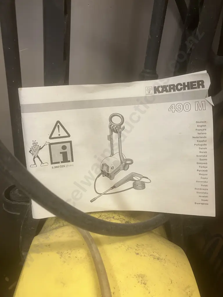 Karcher 490 Pressure Cleaner Image 1++