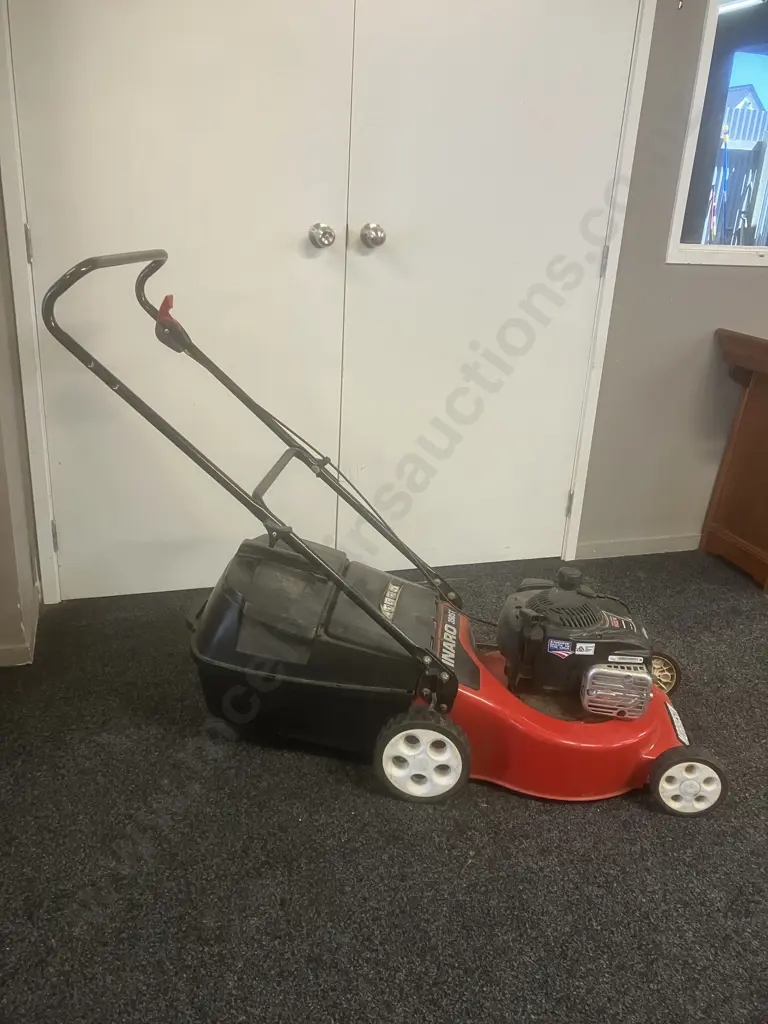 Morrison Vinaro 350ST Lawnmower With Catcher - B&S 500E Series RapidStart 140cc Image 1++