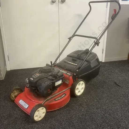 Morrison Vinaro 350ST Lawnmower With Catcher - B&S 500E Series RapidStart 140cc