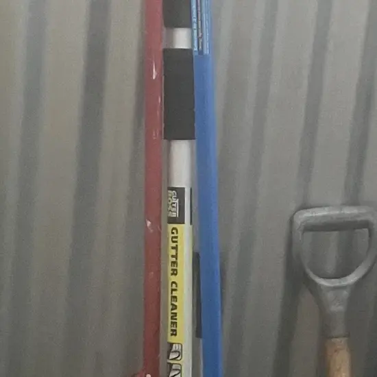 Telescopic Water Brush, Gutter Boss Gutter Cleaner Etc