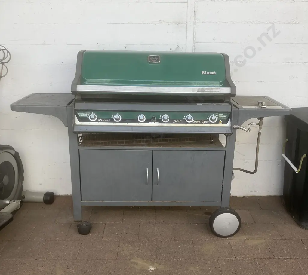Rinnai Buffet Outdoor Kitchen Barbecue - Series 2000. With Manual, Tools, Rotisserie Etc Image 1++