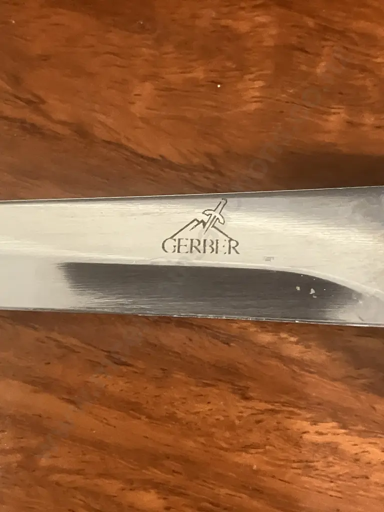 Gerber Fillet Knife With Scabbard, 18.5cm Blade - Made In Portugal Image 1++