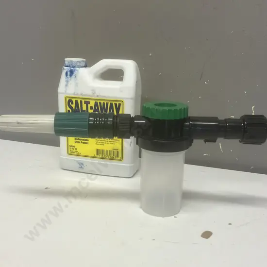 Salt-Away Mixer Unit 177ml With 946ml Concentrate Container (1/4 Full?)