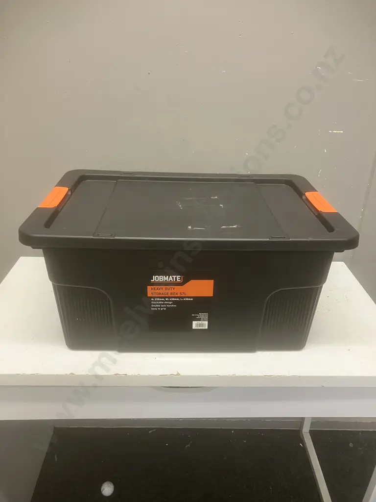 Flounder Net in Jobmate Storage Box With Lid Image 1++