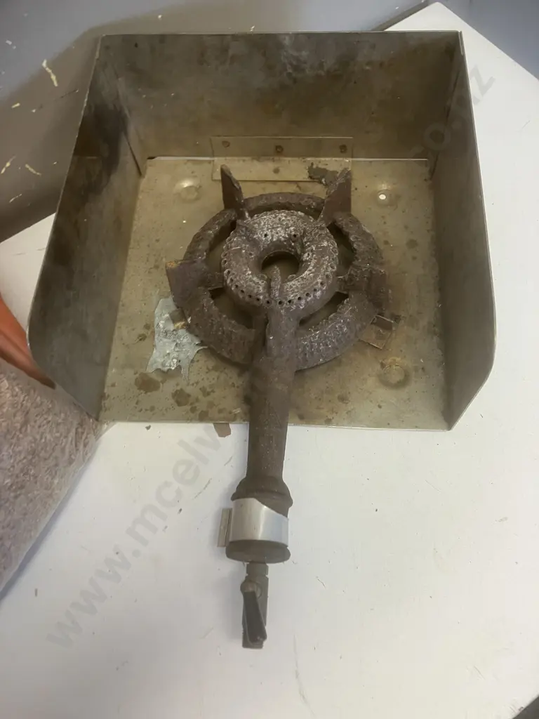Smoker, Wood Chips & Single Ring Gas Burner Image 1++