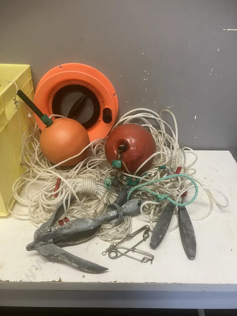 Kayak Longline Gear in Bin Image 1++