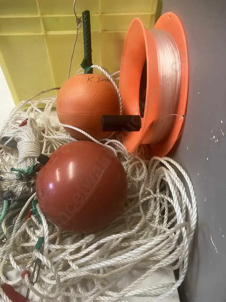 Kayak Longline Gear in Bin Image 1++