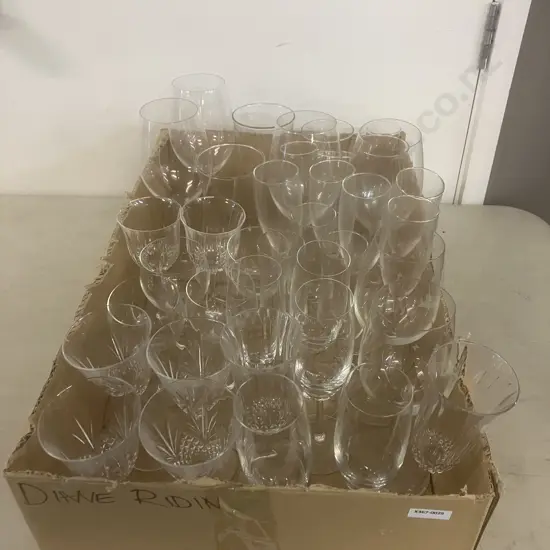 Assorted Glassware