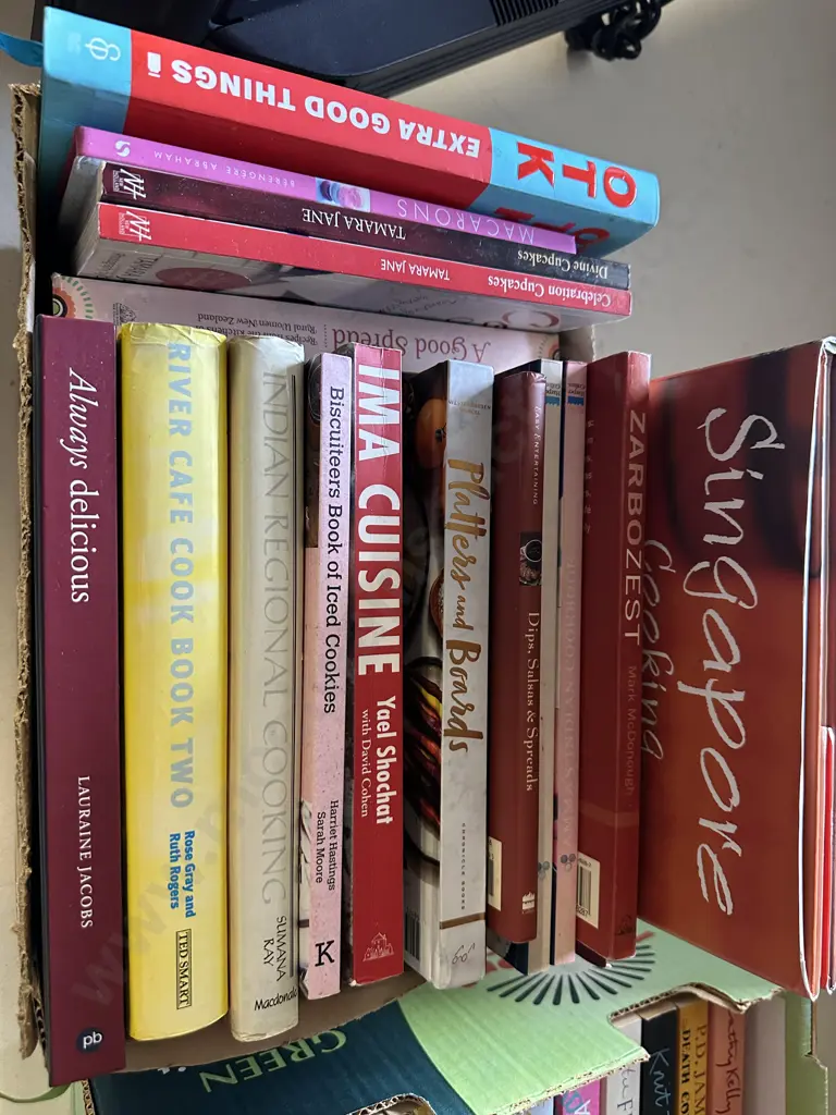 Assorted Recipe Books Including River Cafe, Always Delicious Etc Image 1++