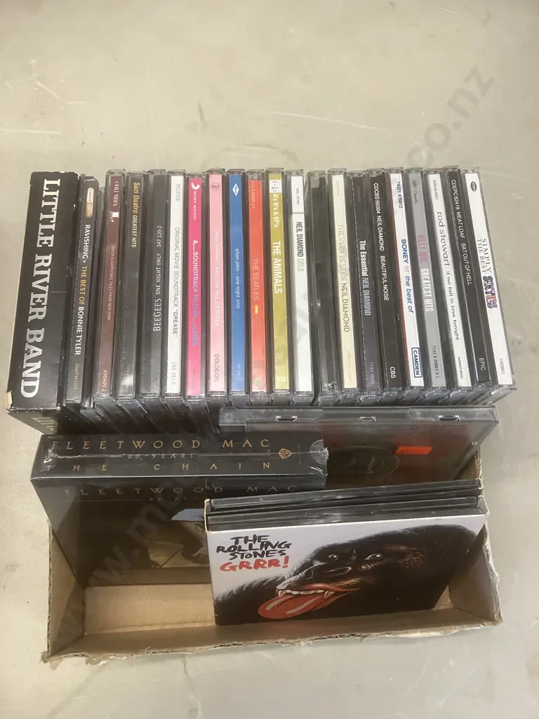 Assorted Music CDs Including Rolling Stones, Fleetwood Mac Etc Image 1++
