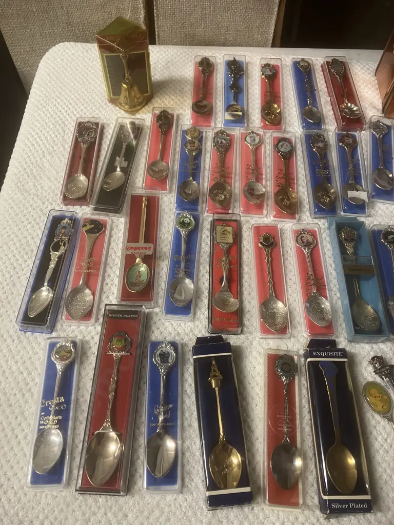51 x Collectable Teaspoons, Bottle Openers, Tins Etc Image 1++