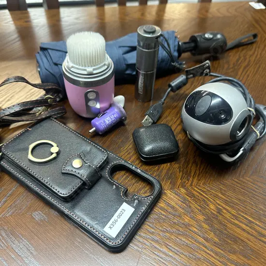 Phone Case Holder, Umbrella, Logitech Camera Etc