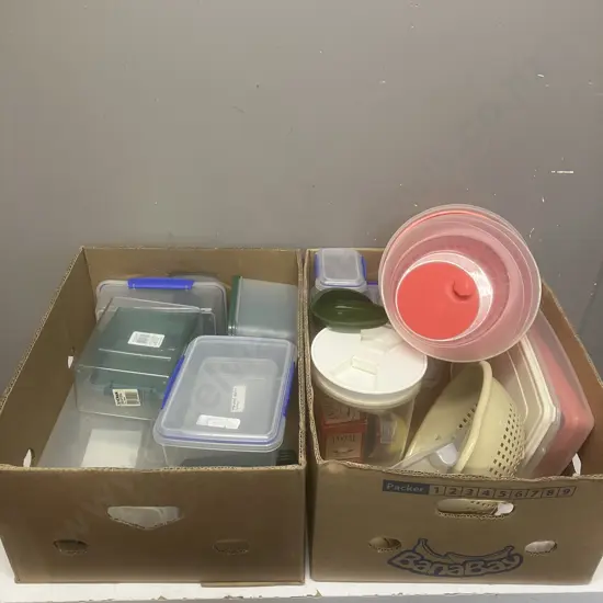 Box Lots x 2 - Plasticware