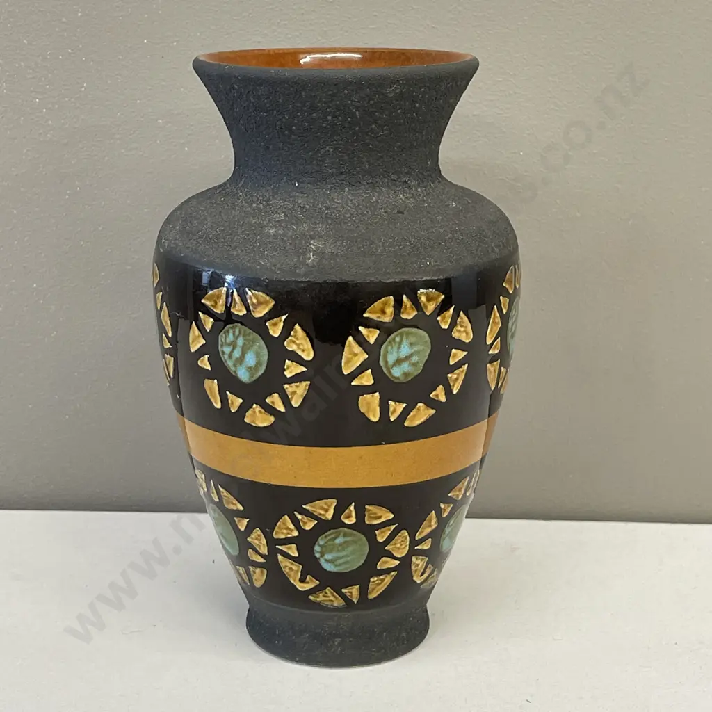 Mid Century German Art Pottery Vase. H20cm Image 1++