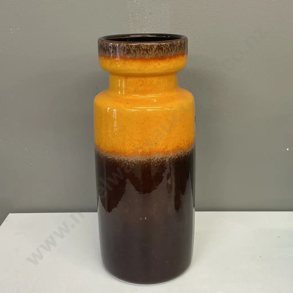 Mid Century West German Art Pottery Vase H30.5cm Image 1++