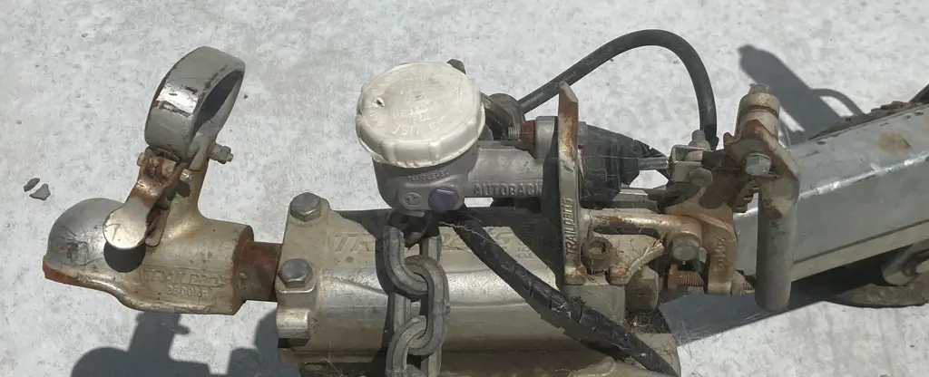 Tandem Axle Flatdeck Trailer, 4 x 2m Deck Size, Tie Down Rails & Rings, Tilts, Ramps, Draw Bar Bent (As-Is Where-Is) Image 1++