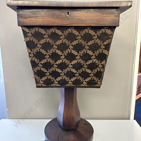 Antique Mahogany Victorian Sewing Cabinet