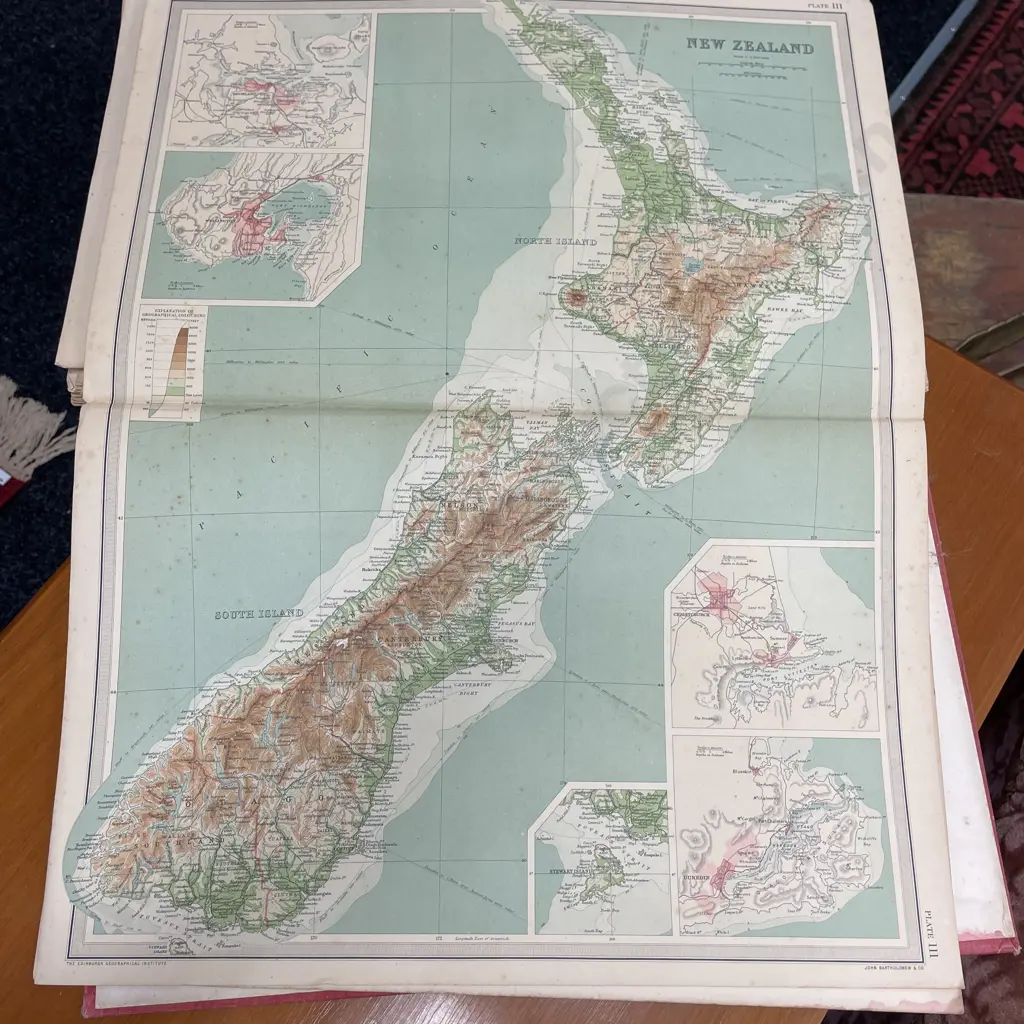 Very Large "The Times Altlas and Gazetteer of the World" Book Image 1++