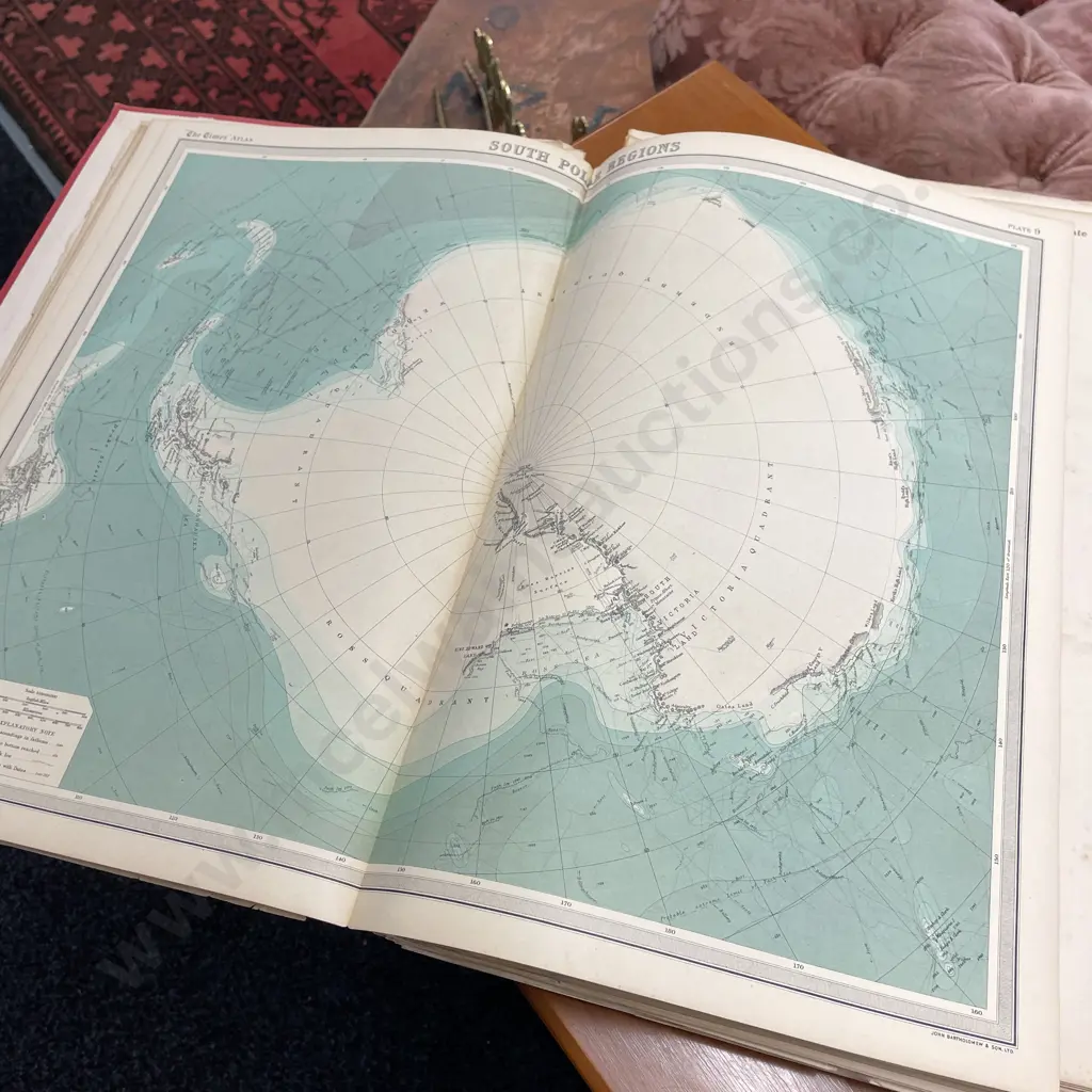 Very Large "The Times Altlas and Gazetteer of the World" Book Image 1++