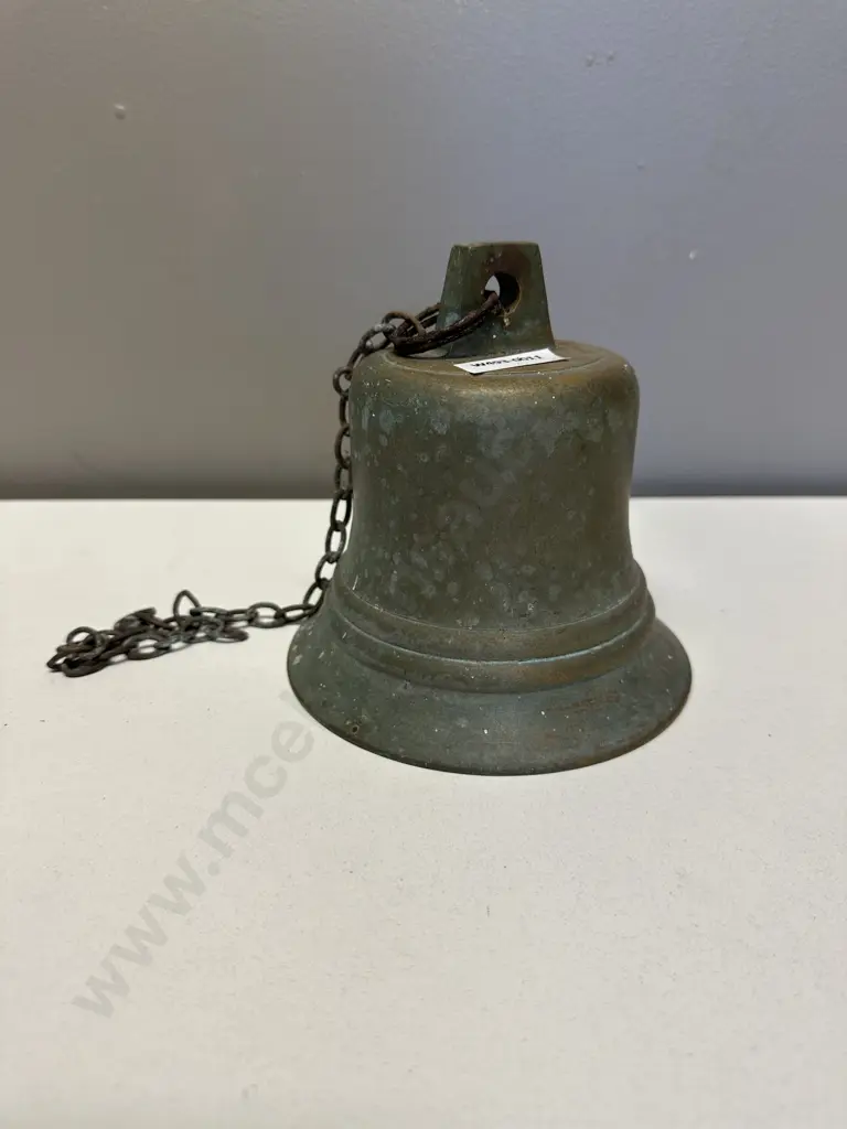 Antique Solid Brass Bell Image 1++