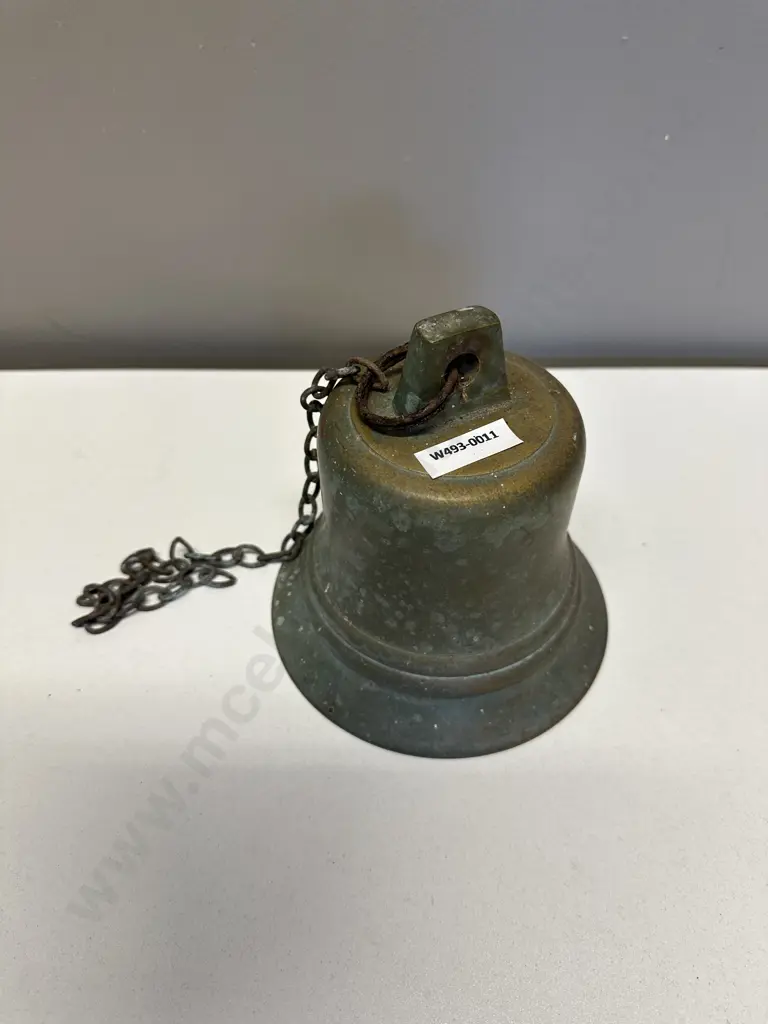 Antique Solid Brass Bell Image 1++