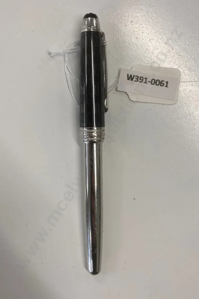 Montblanc Meisterstuck Pen - Serial #YR1960728, Pix Stamped Under Clip (Needs Refill) Image 1++