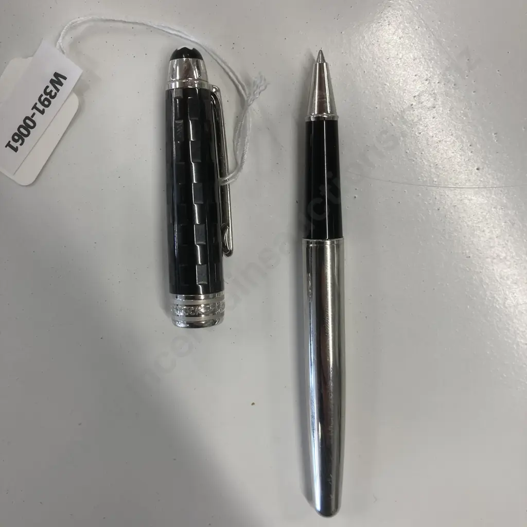 Montblanc Meisterstuck Pen - Serial #YR1960728, Pix Stamped Under Clip (Needs Refill) Image 1++