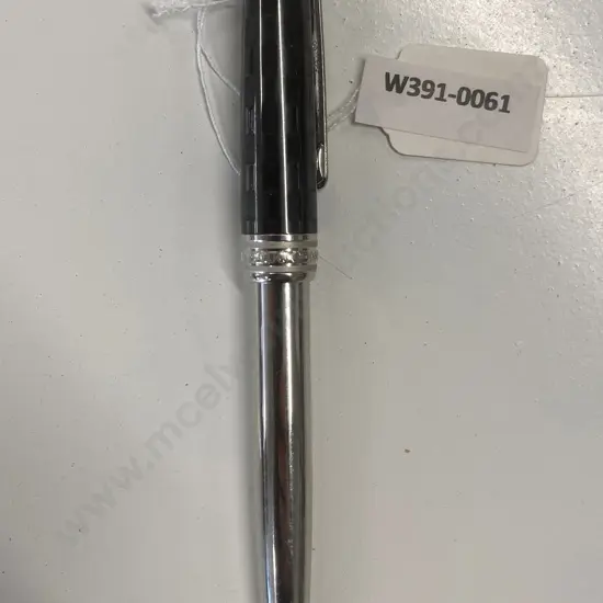 Montblanc Meisterstuck Pen - Serial #YR1960728, Pix Stamped Under Clip (Needs Refill)