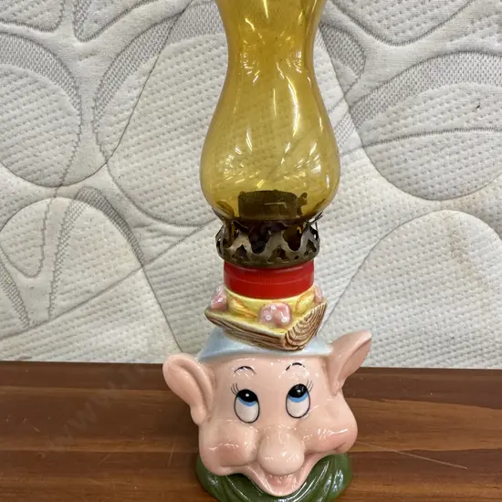 Dopey "Crown Disney" Lamp Candle Stick H21cm
