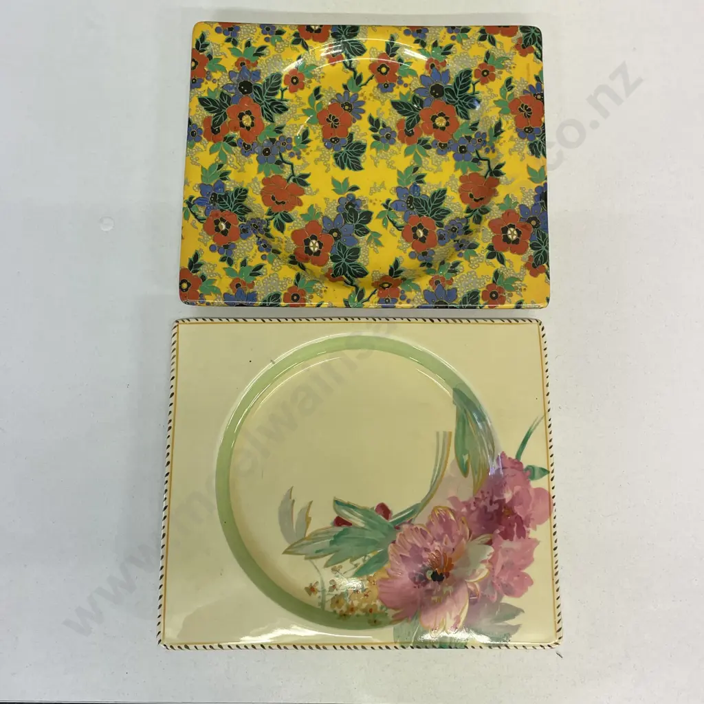 Two Collectable Barritz Staffordshire Plates. 23 x 19.5cm Image 1++