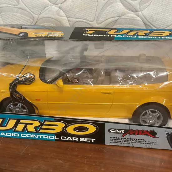 Turbo Super Radio Control Car, L58cm, Original Box