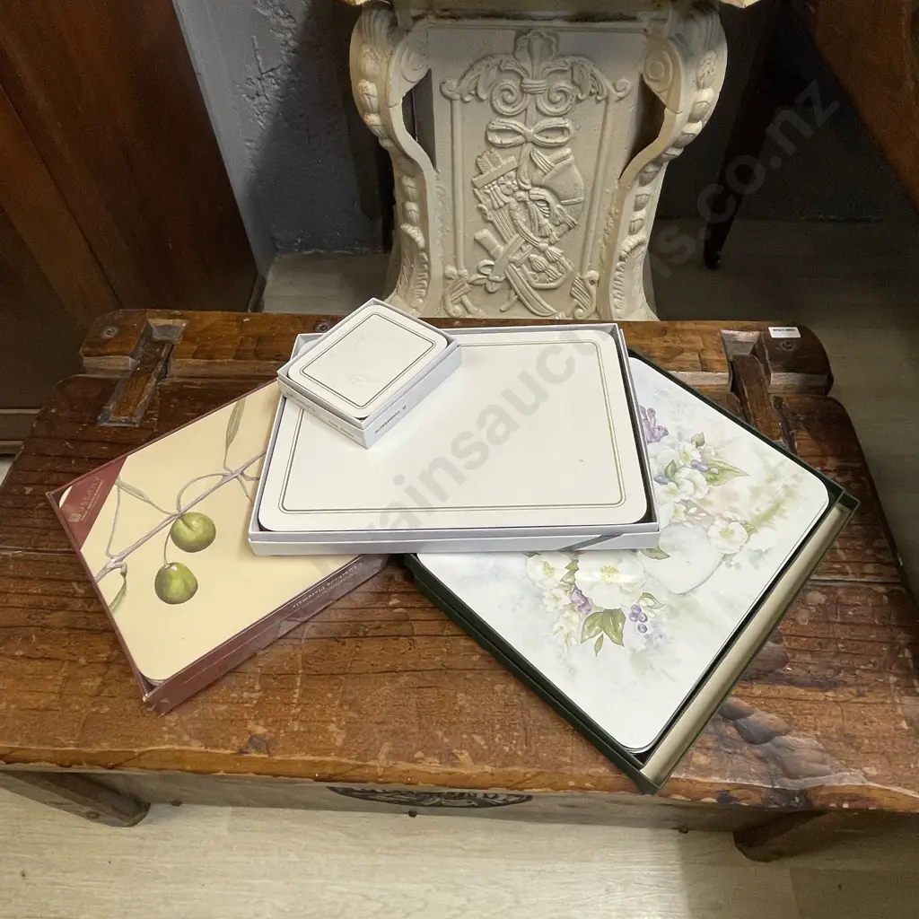 Boxed Placemats and Coasters. Jason and Tuscany Image 1++